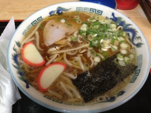 中華そば 蒲鉾 海苔 ハム