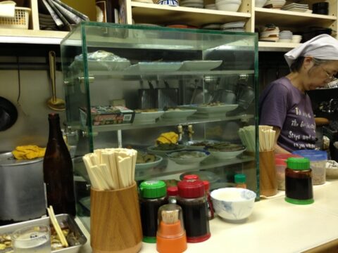 食堂かつや ショーケース