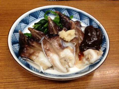 鳥貝 酢味噌