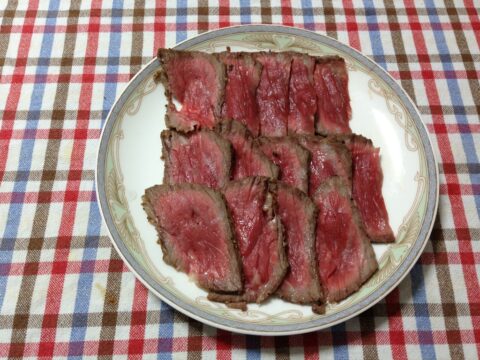 ローストビーフ 断面