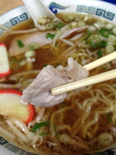 中華そば 豚肉