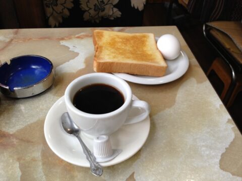 モーニング コーヒー トースト