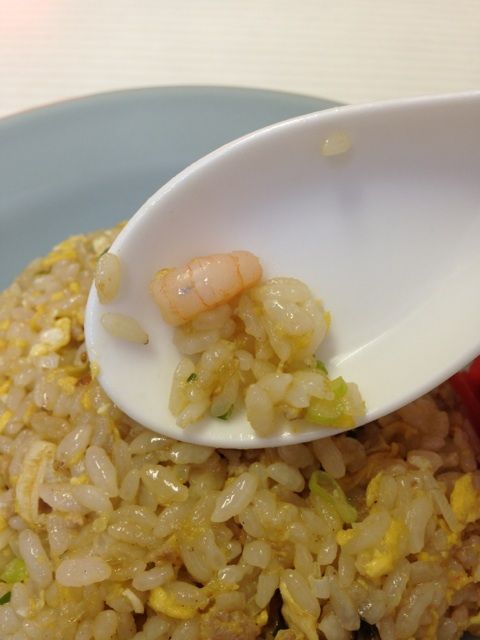 炒飯 エビ アップ