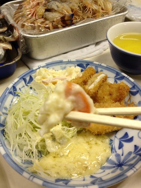 食堂かつや ポテトサラダ別日