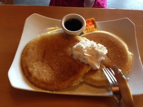 XPRESSOのパンケーキ