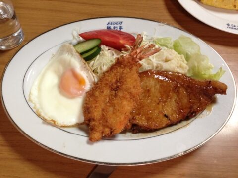 勝利亭のBランチ