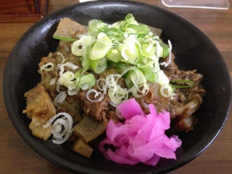 さらしなの肉丼