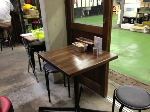 さらしなの店内