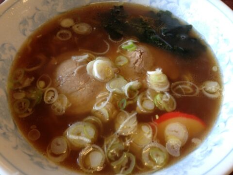 志のだ屋のラーメンの具