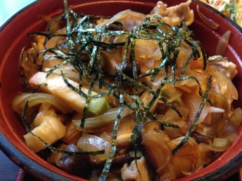 木の葉丼の具