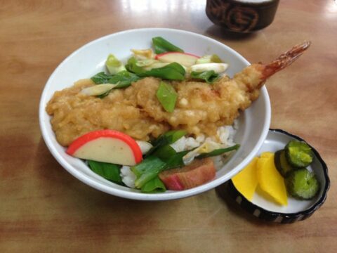 岩野屋の天南丼