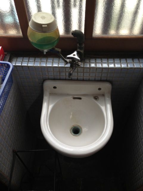 岩野屋の手洗い場