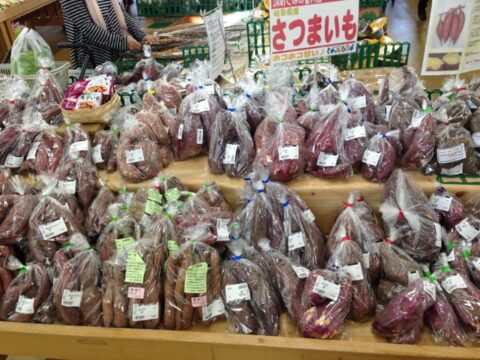 とれったひろばの旬の売り場