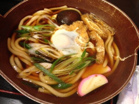 角千本店のきしめん