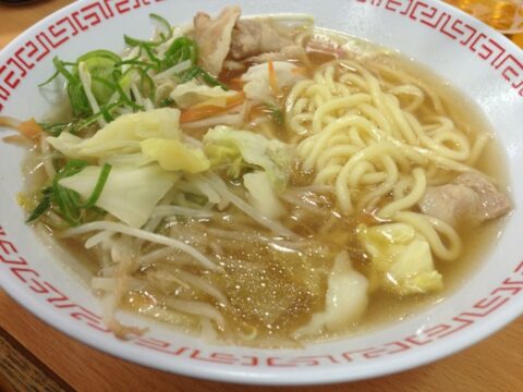 大栄食堂のラーメン
