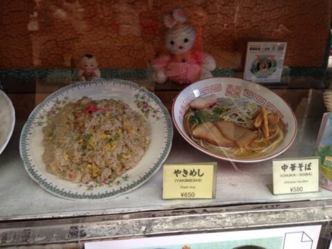 常盤の中華蕎麦メニュー