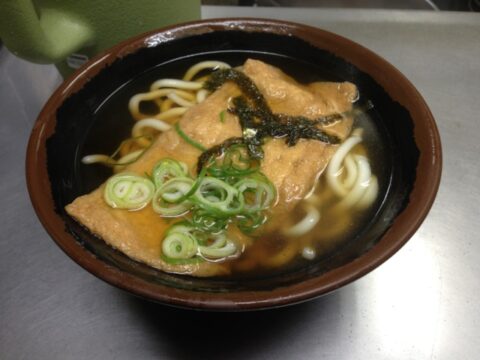 松屋のきつねうどん