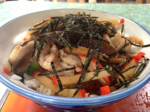 やぶ金の木の葉丼小盛り