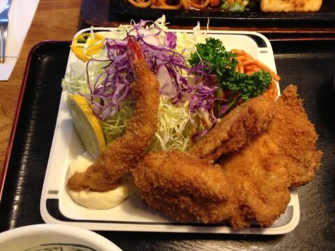 錦のヒレカツ