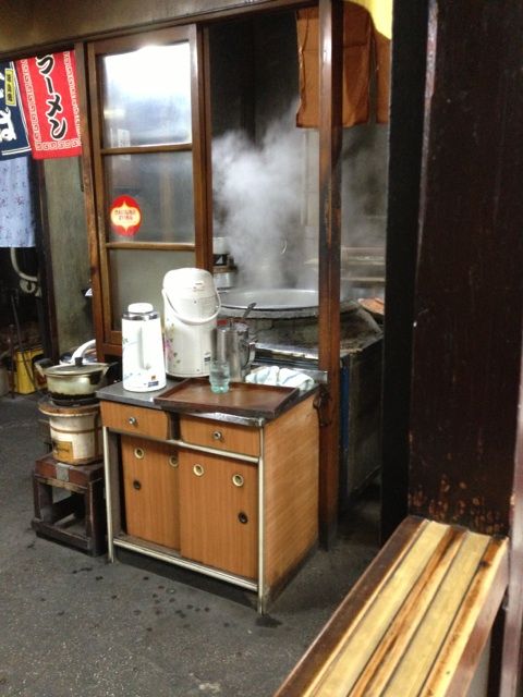 一力の大釜とかまど