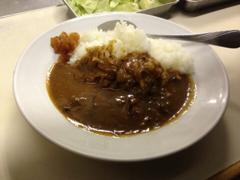 カキフライカレー