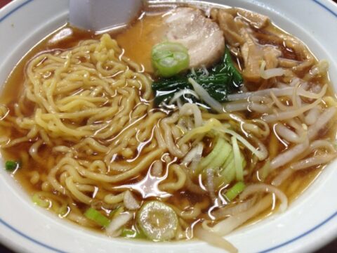 江戸川食堂の厚切りチャーシュー