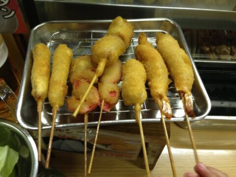 だるまの牡蠣串カツ