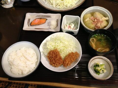 まい泉定食の副菜