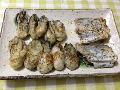 金目鯛と太刀魚