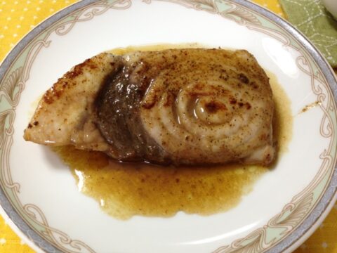 メカジキのバター焼き