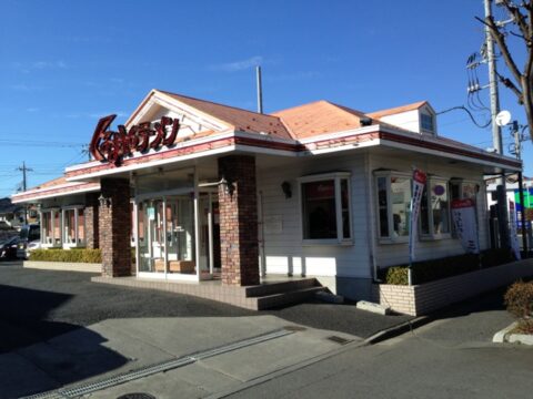 くるまやラーメンの店内
