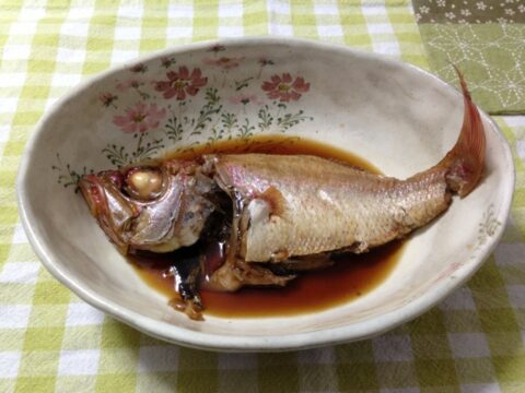 アカムツ煮付けのほほ肉