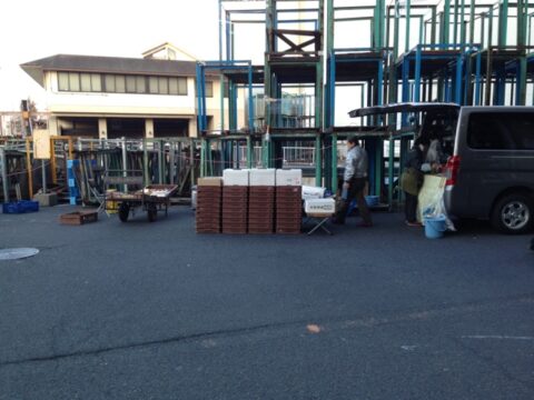 北部市場の移動販売