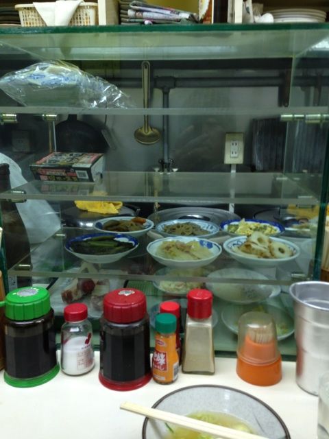 食堂かつやのショーケース