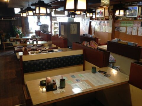 ゆたかや本店のトイレ案内