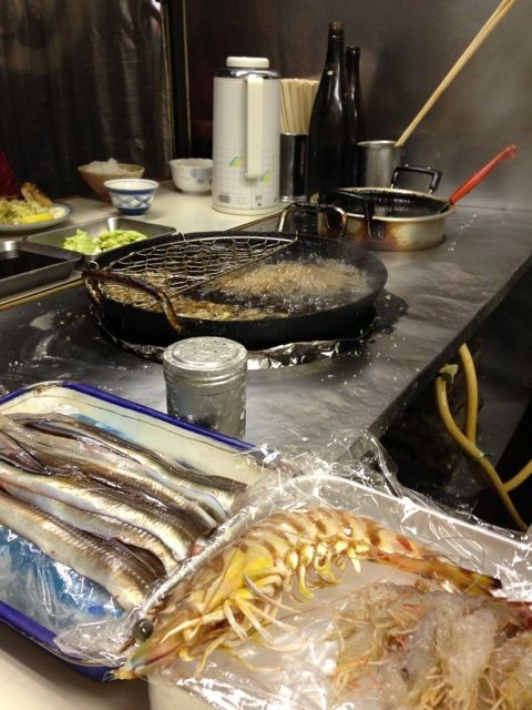 食堂かつやの揚げ物席