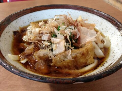 山田屋のきしめん小盛