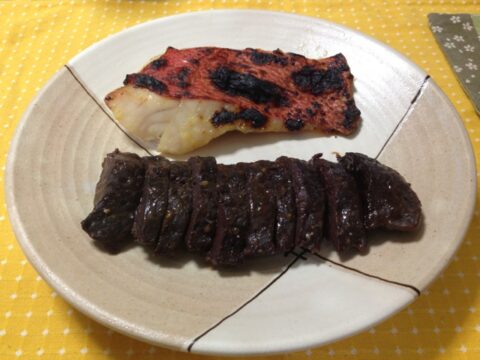 大新水産の鯨味噌漬け