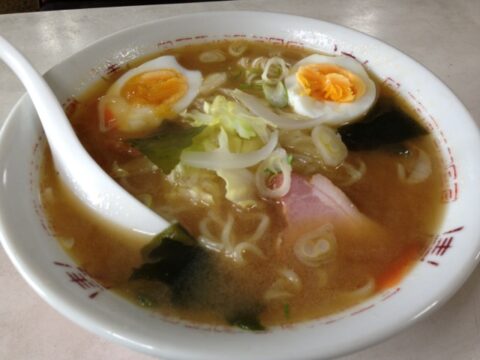 本場の味みそラーメンのメニュー