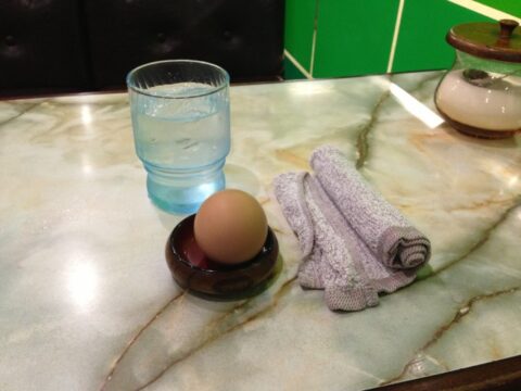 喫茶グリーンのモーニング