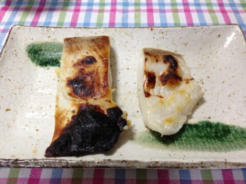 マナガツオの塩焼き