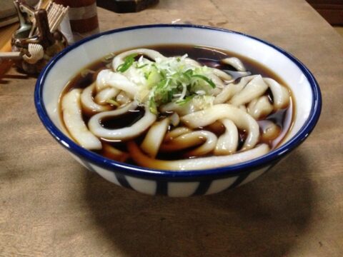 信濃屋のうどんの汁