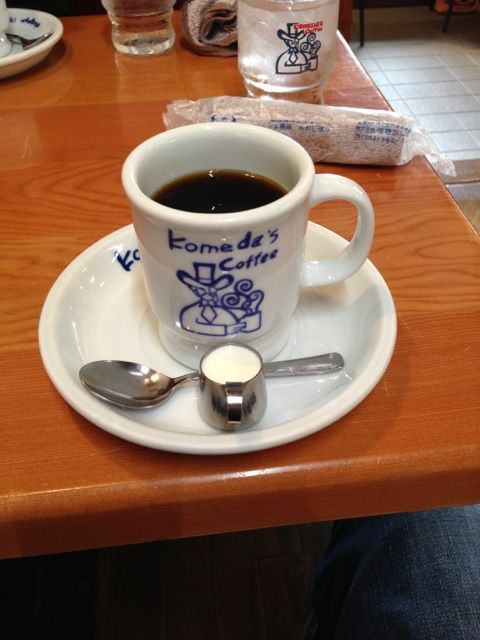コメダ珈琲店本店のコーヒー