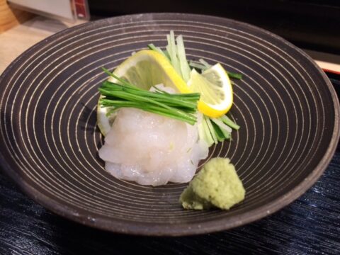 白エビの握り