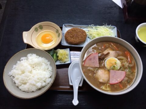 みそラーメン定食