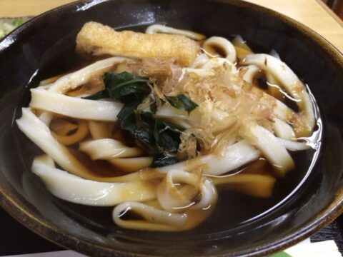 厚めのきしめん