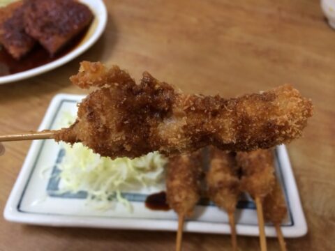 ソースの串かつ