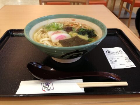宮きしめん御在所SA店のメニュー