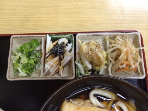 柳屋のきしめん