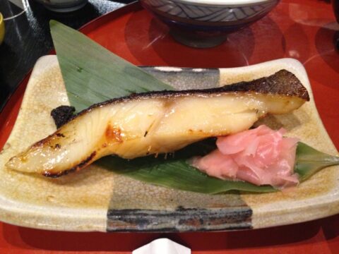 銀だらの味醂粕漬け